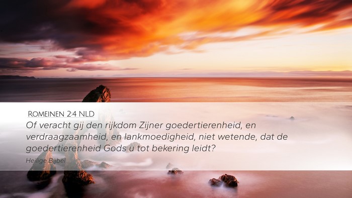 Romeinen 2:4 NLD Bible Verse Image