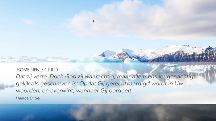 Romeinen 3:4 NLD Bible Verse Image