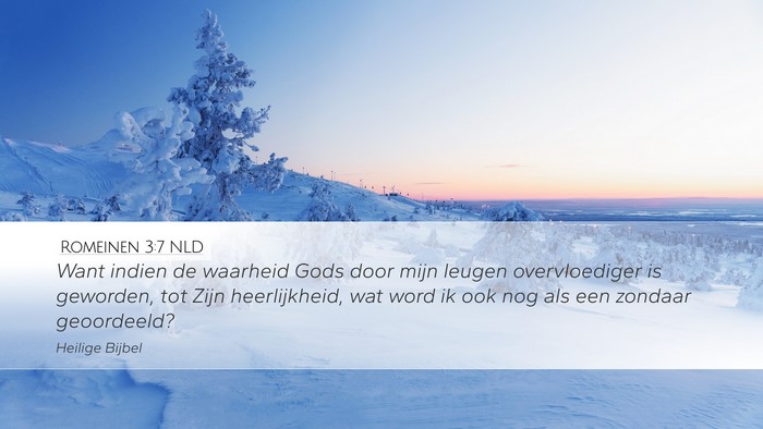 Romeinen 3:7 NLD Bible Verse Image