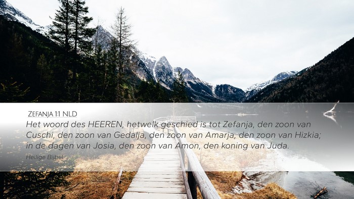 Zefanja 1:1 NLD Desktop Wallpaper - Het woord des HEEREN, hetwelk geschied is tot - Desktop Bible Verse Wallpaper