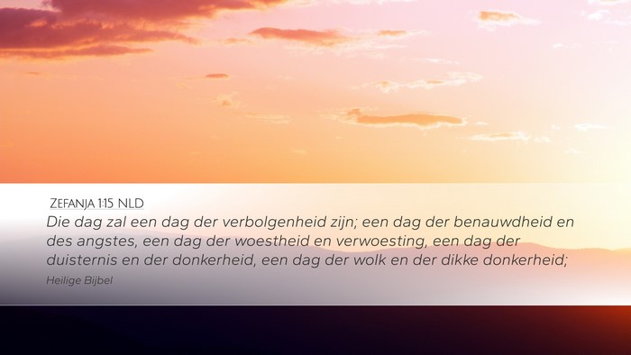 Zefanja 1:15 NLD Bible Verse Image