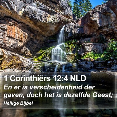 1 Corinthiërs 12:4 NLD Bible Verse Image