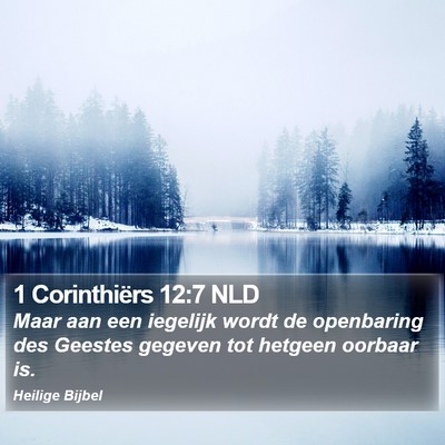 1 Corinthiërs 12:7 NLD Bible Verse Image