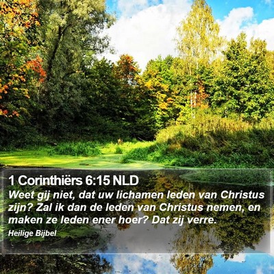 1 Corinthiërs 6:15 NLD Bible Verse Image