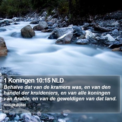 1 Koningen 10:15 NLD Bible Verse Image