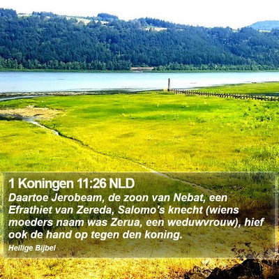1 Koningen 11:26 NLD Bible Verse Image