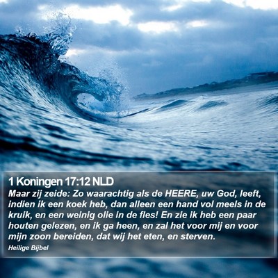 1 Koningen 17:12 NLD Bible Verse Image