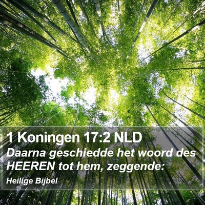1 Koningen 17:2 NLD Bible Verse Image