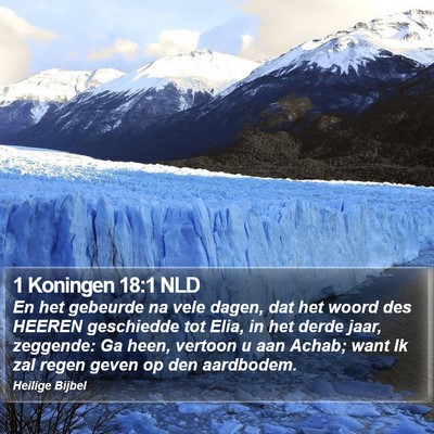 1 Koningen 18:1 NLD Bible Verse Image