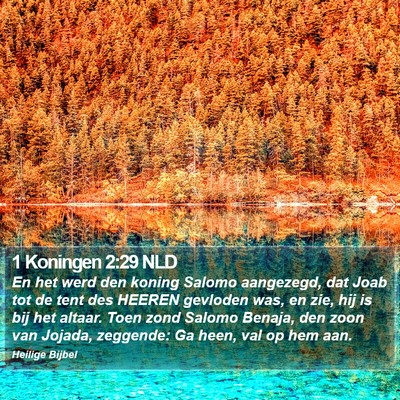 1 Koningen 2:29 NLD Bible Verse Image