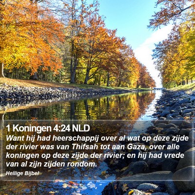 1 Koningen 4:24 NLD Bible Verse Image