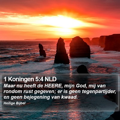 1 Koningen 5:4 NLD Bible Verse Image