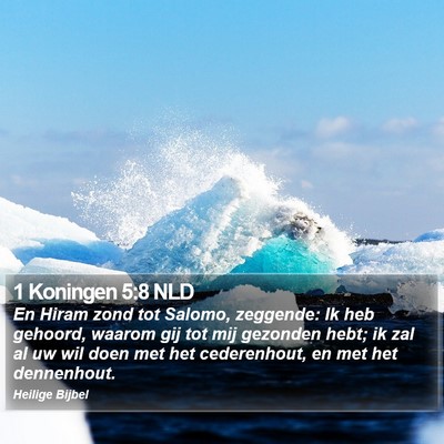 1 Koningen 5:8 NLD Bible Verse Image