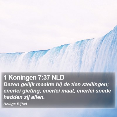 1 Koningen 7:37 NLD Bible Verse Image