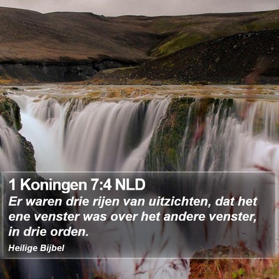 1 Koningen 7:4 NLD Bible Verse Image