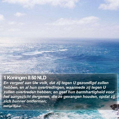 1 Koningen 8:50 NLD Bible Verse Image