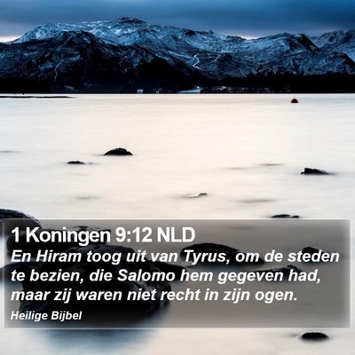 1 Koningen 9:12 NLD Bible Verse Image