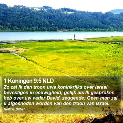 1 Koningen 9:5 NLD Bible Verse Image