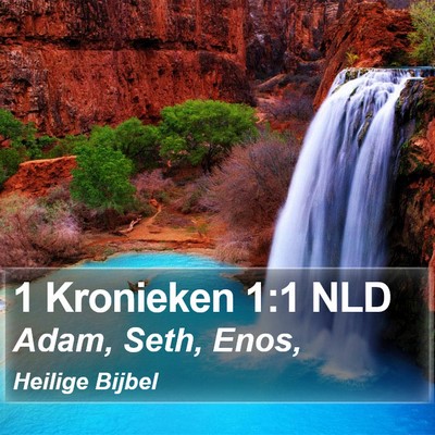 1 Kronieken 1:1 NLD Bible Verse Image