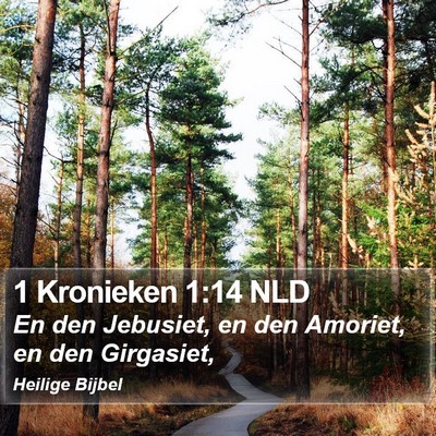 1 Kronieken 1:14 NLD Bible Verse Image
