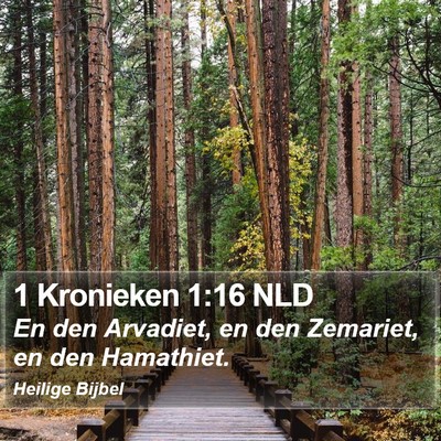 1 Kronieken 1:16 NLD Bible Verse Image