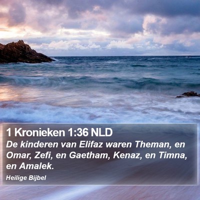 1 Kronieken 1:36 NLD Bible Verse Image