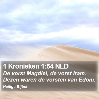 1 Kronieken 1:54 NLD Bible Verse Image