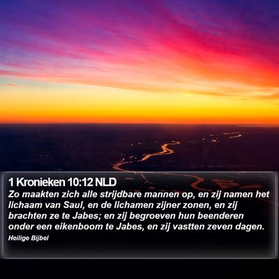 1 Kronieken 10:12 NLD Bible Verse Image