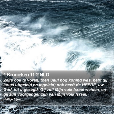 1 Kronieken 11:2 NLD Bible Verse Image