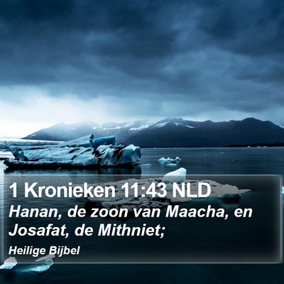 1 Kronieken 11:43 NLD Bible Verse Image