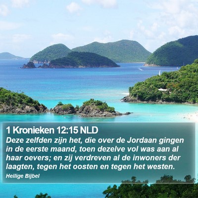 1 Kronieken 12:15 NLD Bible Verse Image