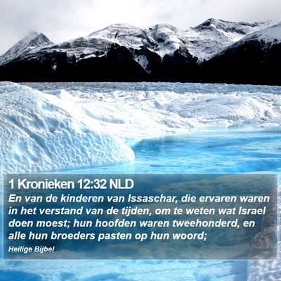 1 Kronieken 12:32 NLD Bible Verse Image