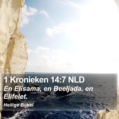 1 Kronieken 14:7 NLD Bible Verse Image