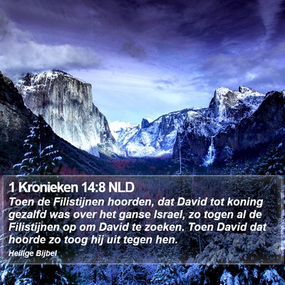 1 Kronieken 14:8 NLD Bible Verse Image