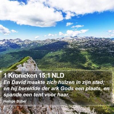 1 Kronieken 15:1 NLD Bible Verse Image