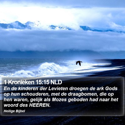 1 Kronieken 15:15 NLD Bible Verse Image