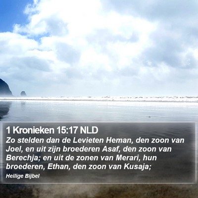 1 Kronieken 15:17 NLD Bible Verse Image