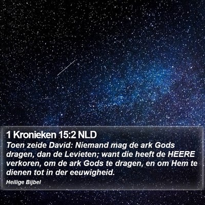 1 Kronieken 15:2 NLD Bible Verse Image