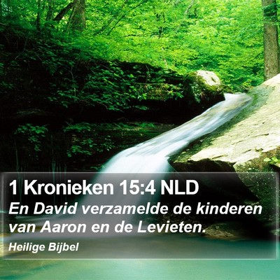 1 Kronieken 15:4 NLD Bible Verse Image