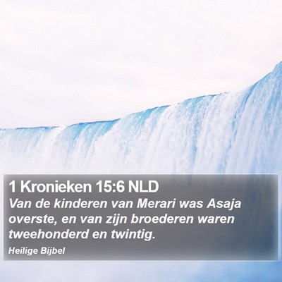 1 Kronieken 15:6 NLD Bible Verse Image