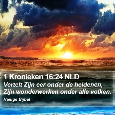 1 Kronieken 16:24 NLD Bible Verse Image