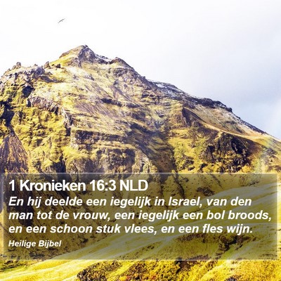 1 Kronieken 16:3 NLD Bible Verse Image