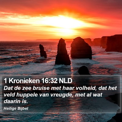 1 Kronieken 16:32 NLD Bible Verse Image