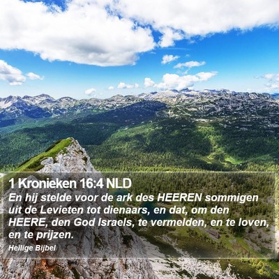 1 Kronieken 16:4 NLD Bible Verse Image