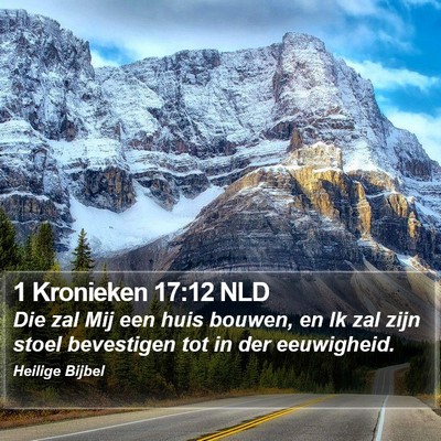 1 Kronieken 17:12 NLD Bible Verse Image