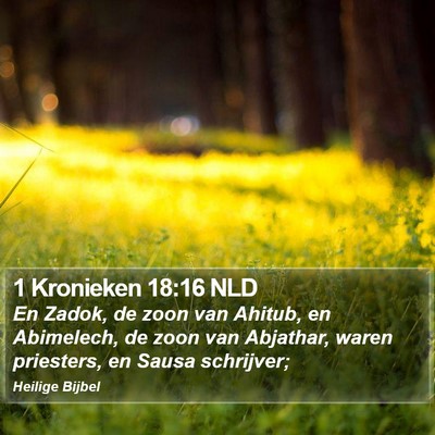 1 Kronieken 18:16 NLD Bible Verse Image
