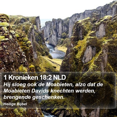 1 Kronieken 18:2 NLD Bible Verse Image
