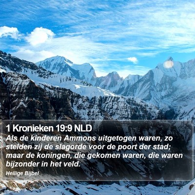 1 Kronieken 19:9 NLD Bible Verse Image