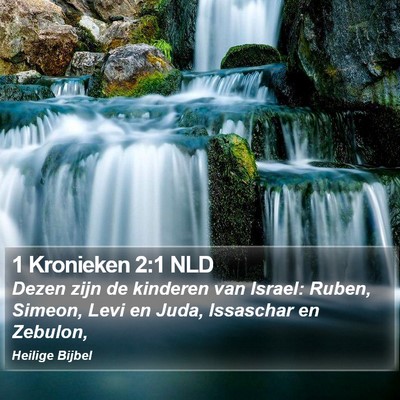 1 Kronieken 2:1 NLD Bible Verse Image