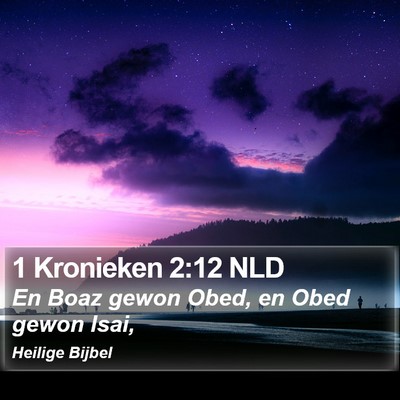 1 Kronieken 2:12 NLD Bible Verse Image